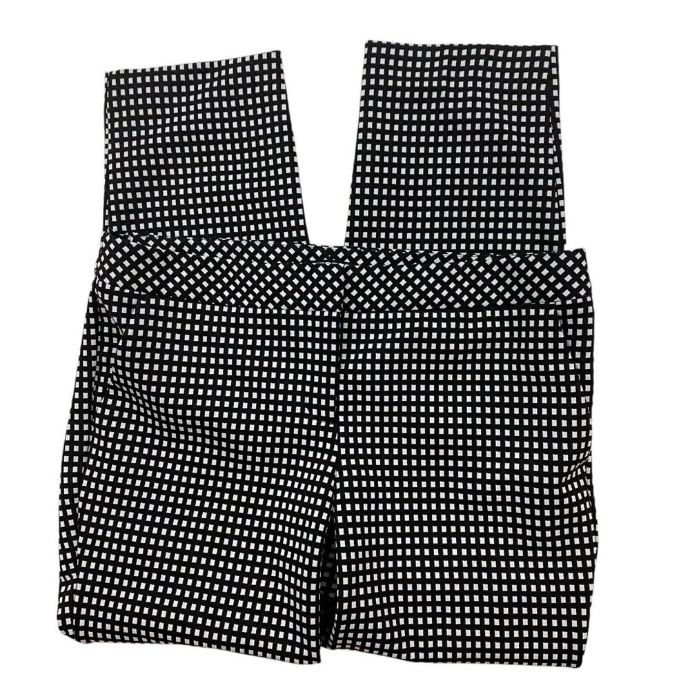 Express Columnist Block pattern ankle pants Women's size 10R